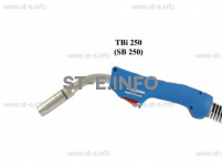 Горелка для полуавтоматической сварки TBi 250-blue-ESG, длина 5 метров - st-e.info - Ижевск