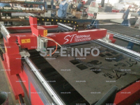 Портальный станок скоростной плазменной резки метала ST-1325UF - st-e.info - Ижевск