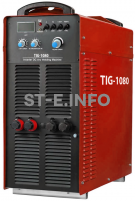 Сварочный аппарат для аргонодуговой сварки TIG-1080 - st-e.info - Ижевск