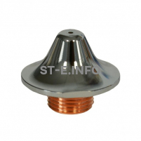 Сопло одинарное хромированное 2,0 мм арт. 1572362-2,0 - st-e.info - Ижевск