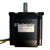 Двухфазный шаговый двигатель 57HS56-1504А08-D21 вал 8,00 мм - st-e.info - Ижевск