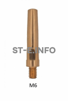 Наконечник М6*45*1,2 (для горелки qtb-500) Panasonic - st-e.info - Ижевск