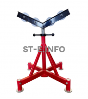 Роликовая опора для труб ST-V1 - st-e.info - Ижевск