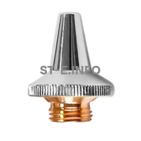 Сопло двойное хромированное 3D д.1,0 мм арт.120GJT0210 - st-e.info - Ижевск