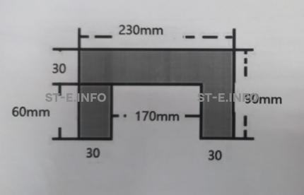 Гофрозащита усиленная 3600x230x30 для станков  - st-e.info - Ижевск