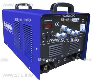 Универсальная установка аргонно-дуговой сварки BRIMA TIG 250 (220) ac/dc - st-e.info - Ижевск
