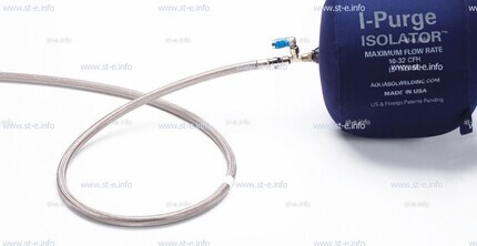 Односторонняя заглушка с трубкой и клапаном ISO 32" (813 mm)  - st-e.info - Ижевск