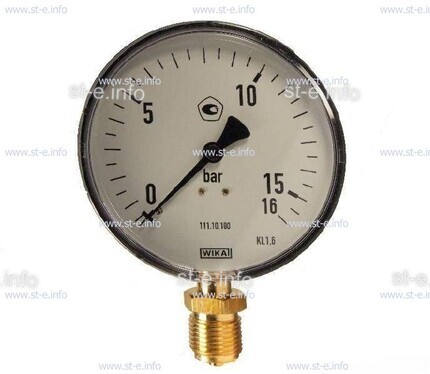  Манометр 0-40/20 бар G1/4  (нейтральный) - st-e.info - Ижевск